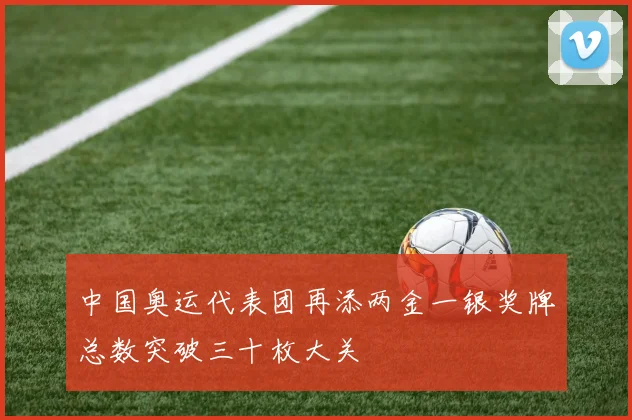 中国奥运代表团再添两金一银奖牌总数突破三十枚大关
